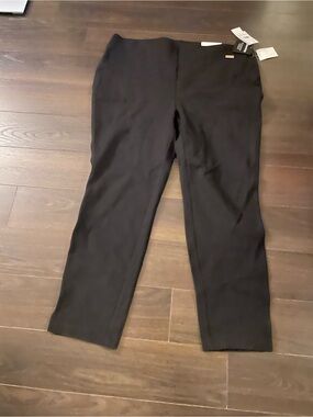 Black Women’s Stretch Dress Pants 2X Slimming